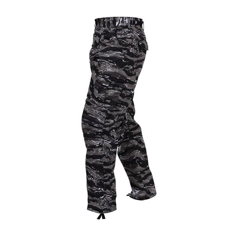 Rothco: Men's Color Camo Tactical BDU Pants (Urban Tiger Stripe Camo) - Stevens Creek Surplus