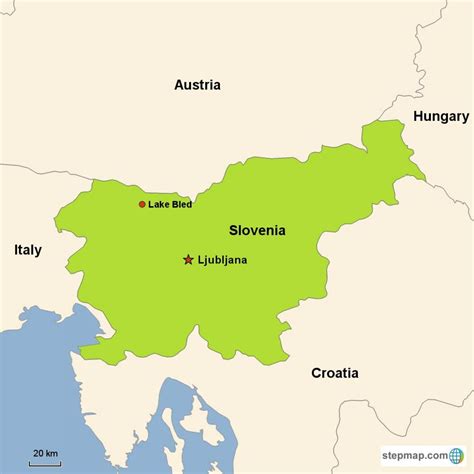 Ljubljana Slovenia map - Map of ljubljana Slovenia (Southern Europe - Europe)