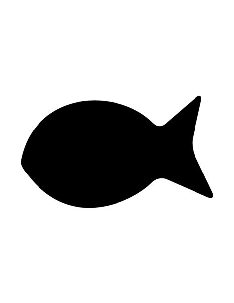 Fish Silhouette 81 | Fish silhouette, Animal silhouette, Silhouette