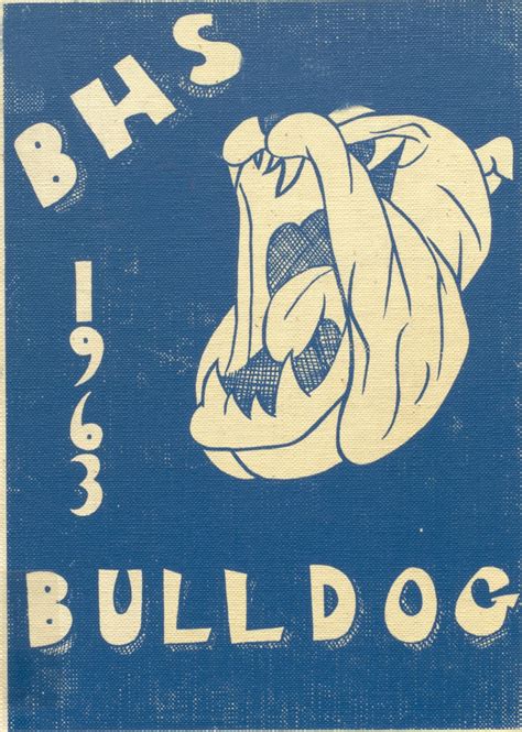 1963 yearbook from Batesville High School from Batesville, Indiana for sale