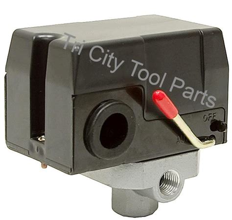 E100095 Air Compressor Pressure Switch 125 / 95 PSI 4-Port Craftsman – Tri City Tool Parts, Inc.