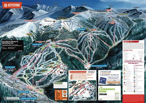 Colorado Ski Maps | Keystone Resort Trail Map