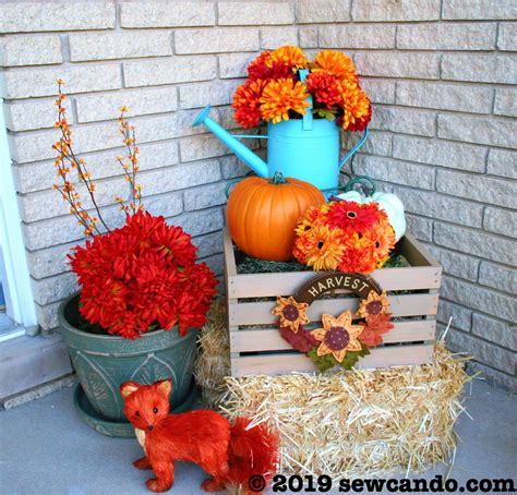 Sew Can Do: Blooming Flower Pumpkin Decoration Tutorial