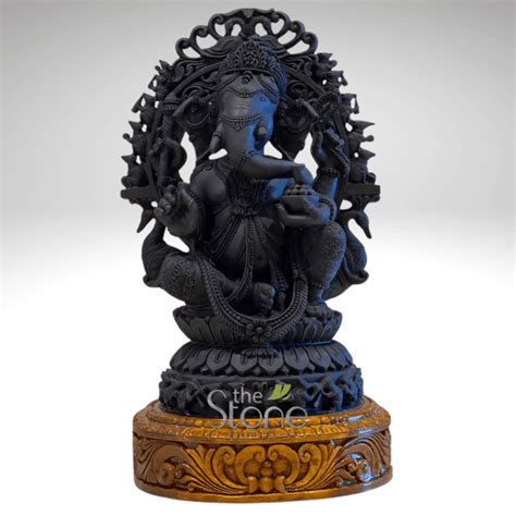 Ganesh idol for home 3.5ft: Buy Best Idol - The Stone Studio