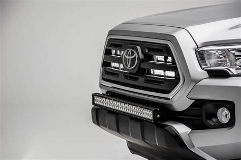 2018-2022 Toyota Tacoma Front Bumper Center LED Bracket to mount 30 Inch LED Light Bar - Part ...