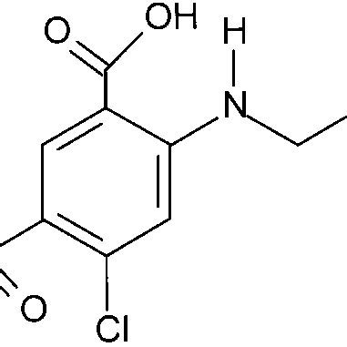 Structural formula of furosemide. | Download Scientific Diagram