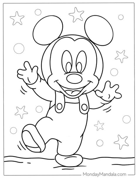 32 Mickey Mouse Coloring Pages (Free PDF Printables)