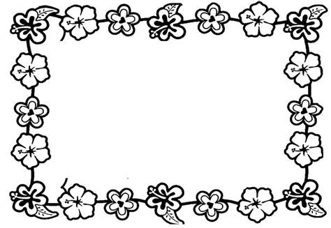 Luau Theme Coloring Page | Clipart Panda - Free Clipart Images