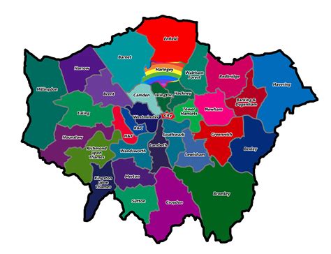 What Colour Is Your London Borough? | Londonist