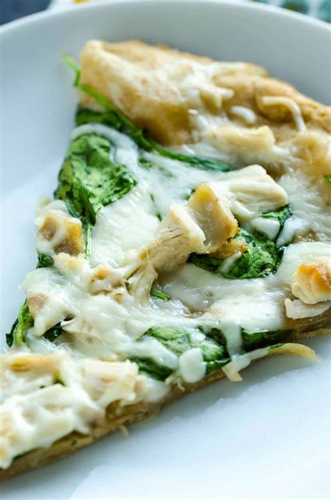 Homemade White Pizza ~ With A Two Ingredient Homemade Crust!