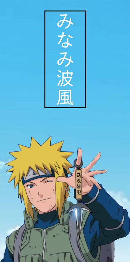 Download Minato Flying Raijin Kunai Wallpaper | Wallpapers.com