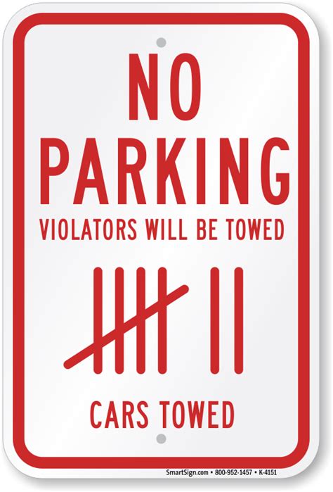 Funny Parking Signs - Humorous Parking Signs