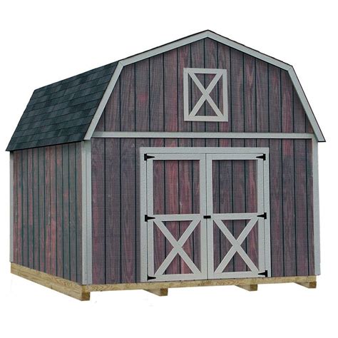 Best Barns Denver 12X16 Wood Shed | Free Shipping