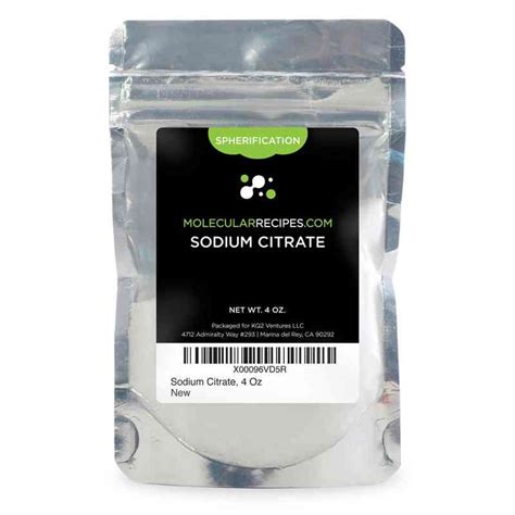 Sodium Citrate (Citras) | Molecular Recipes