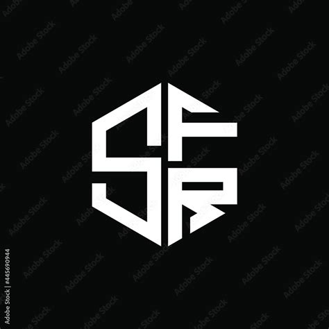 SFR logo SFR icon SFR vector SFR monogram SFR letter SFR minimalist SFR triangle SFR hexagon ...