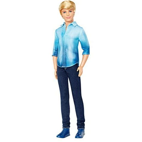 barbie fashionista ken doll with blue shirt and black pants - Walmart.com - Walmart.com