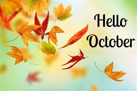 Hello October Fall Quotes Wallpapers - Top Free Hello October Fall ...