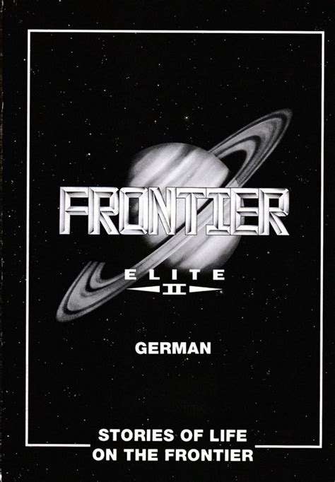 Frontier: Elite II (1993) DOS box cover art - MobyGames