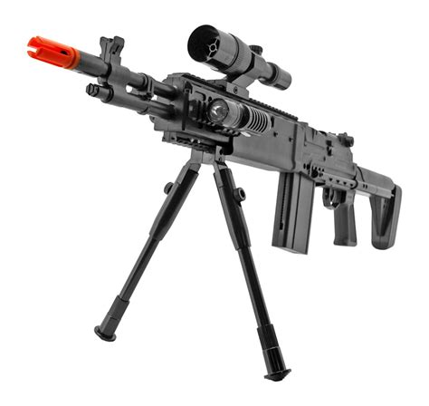 P1114 Spring Powered Airsoft Rifle with Airsoft Handgun