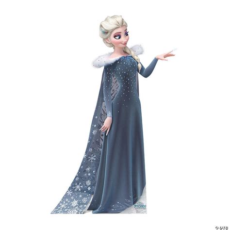 Olaf’s Frozen Adventure™ Elsa Life-Size Cardboard Stand-Up | Oriental ...