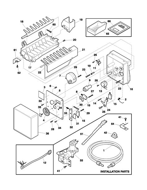 Ice Maker Parts Diagram - Hanenhuusholli