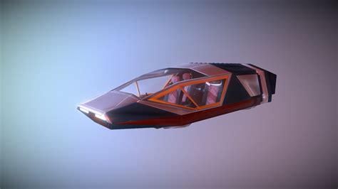 Futuristic Flying car - Buy Royalty Free 3D model by Rasmus.Eist [0634683] - Sketchfab Store