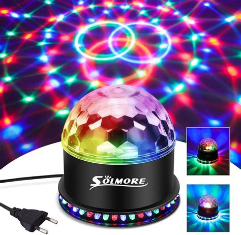 LED Disco Ball | 12 W Disco Lamp Feest Light RGB | Light Effect Stage Lighting | Party... | bol.com