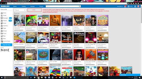 Roblox Genre's/Categories disappeared - Website Bugs - Developer Forum | Roblox