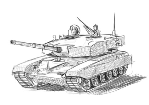 Tank EX - Indian Army Tank - Pencils by ArjunM0102 on DeviantArt