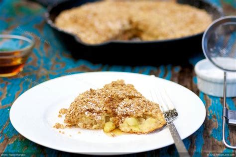 Apple Crisp Oven Pancake - Bisquick Recipe