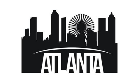 Atlanta Skyline Silhouette Images – Browse 891 Stock Photos, Vectors, and Video | Adobe Stock