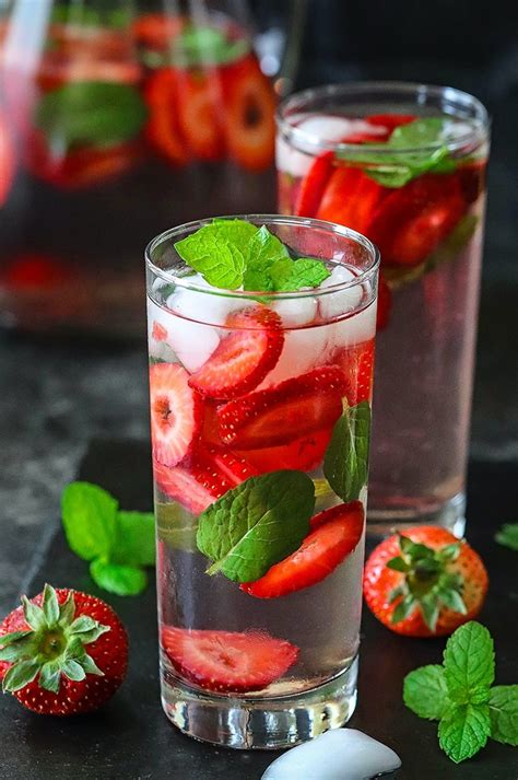 Strawberry Flavored Water | Recipe Cart