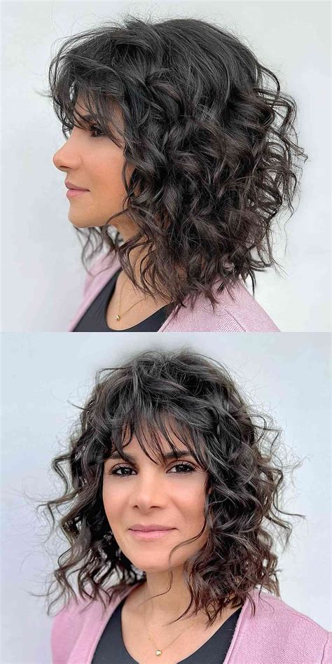 30 Best Ways to Get Curly Hair with Bangs in 2022