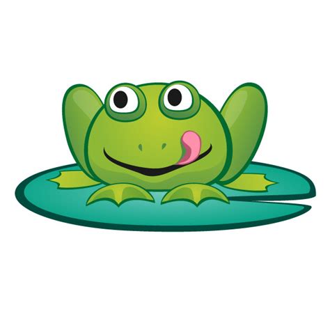 Frog On Lily Pad Clipart | Free download on ClipArtMag