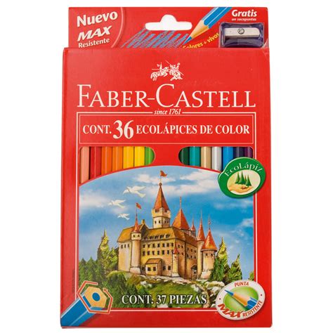 Lapices Color Faber Castell X36 Colores – CASABAK