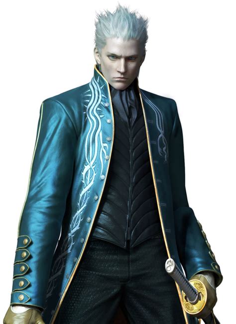 Vergil Portrait Art - Devil May Cry 3: Dante's Awakening Art Gallery