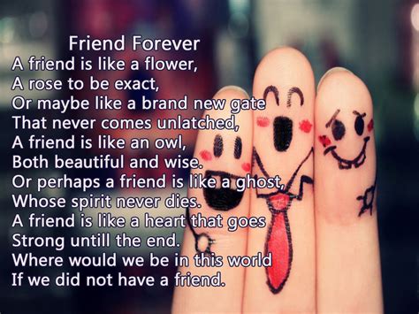 Poems About Best Friends Forever