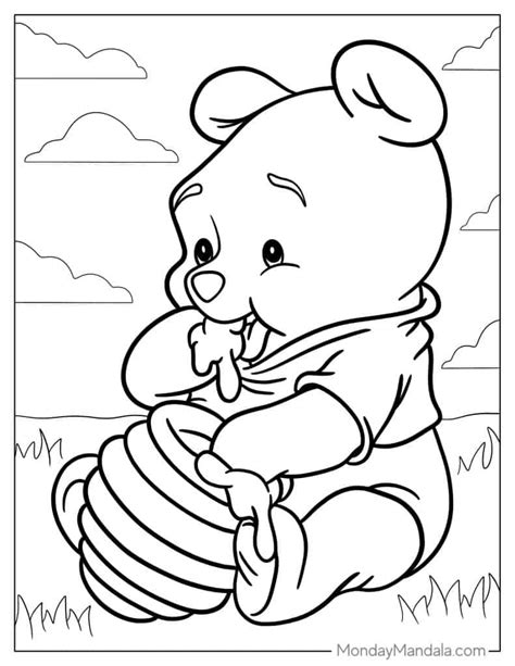 Winnie The Pooh Coloring Pages To Print