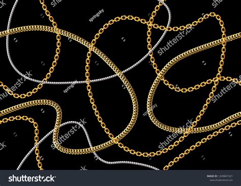 Seamless Chain Pattern Stock Vector (Royalty Free) 1249841521 | Shutterstock