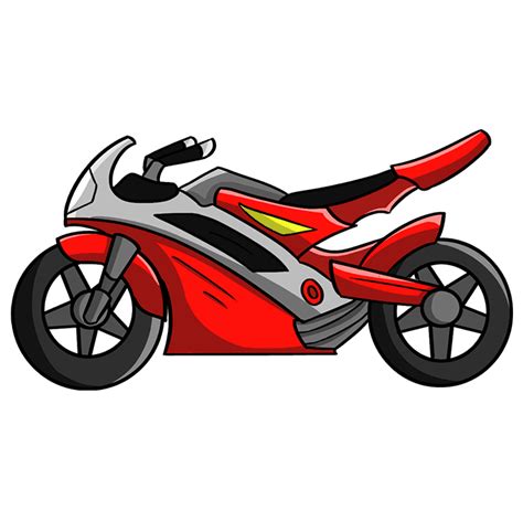 How to Draw a Motorcycle - Really Easy Drawing Tutorial | Motorcycle drawing, Easy drawings ...