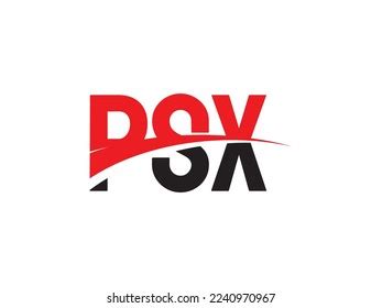 Psx Letter Initial Logo Design Vector Stock Vector (Royalty Free) 2240970967 | Shutterstock