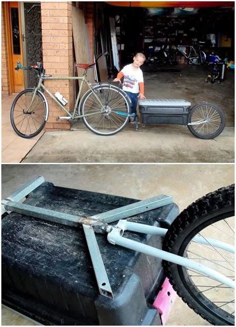 10 Free DIY Bike Trailer Plans | How to Build a Bike Trailer