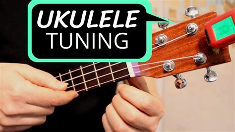 Ukulele TUNING for beginners - EASY comprehensive guide - TIPS to stay in tune - YouTube