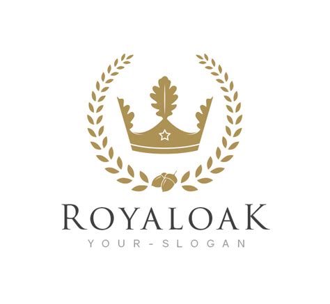 Royal Oak Logo & Business Card Template - The Design Love