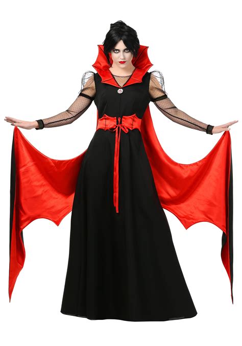 Women's Batty Vampire Plus Size Costume 1X 2X