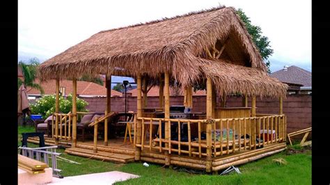 Bamboo House Idea Simple Bamboo House Design ! - YouTube