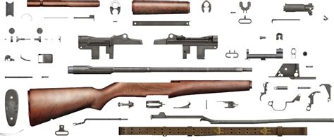 M1 Garand Rifle Parts