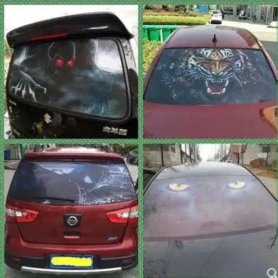 Car Rear Window Stickers | Cutting Sticker