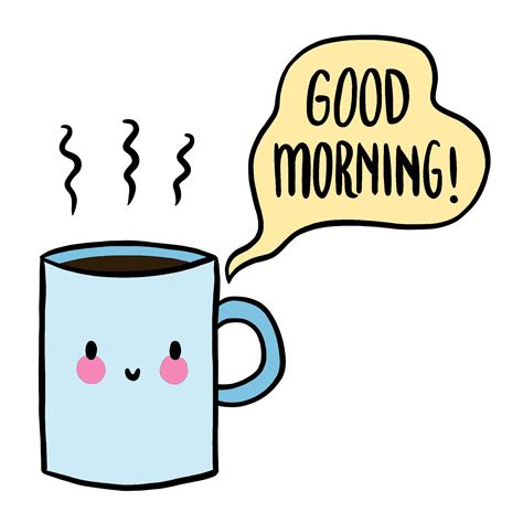 Good Morning Coffee Sticker by Rafs Design for iOS & Android | GIPHY