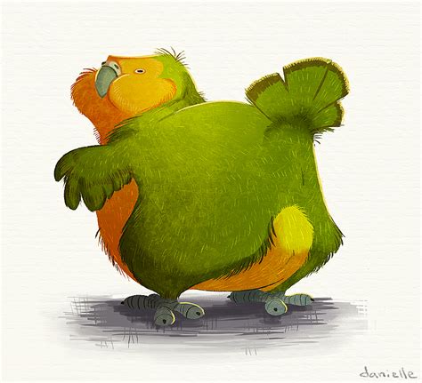 Kakapo Booty by doingwell on DeviantArt